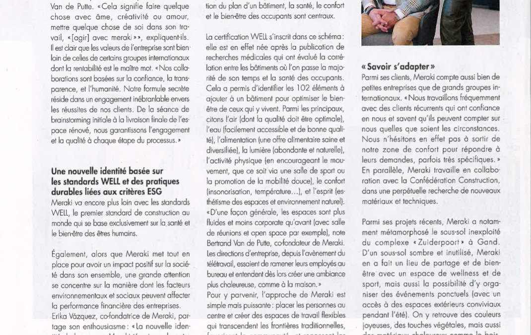 La Libre – Une construction basée sur l’humain