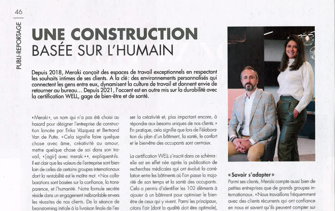 La Libre – Build Based on Human Values